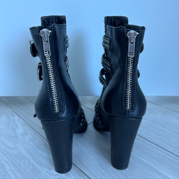 Steve Madden Women’s Black Western Booties, Size 8 - Picture 5 of 7